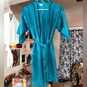 Girls Satin Robe Size 12/L
